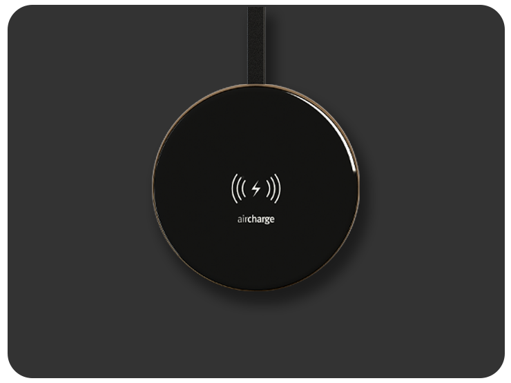 15W SINGLE PRO ROUND FAST CHARGER, BLACK GLASS 15W SINGLE PRO ROUND FAST CHARGER, BLACK GLASS